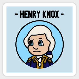 Chibi Henry Knox 2 Sticker